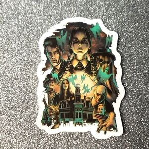 10/$10 ADDAMS FAMILY waterproof sticker